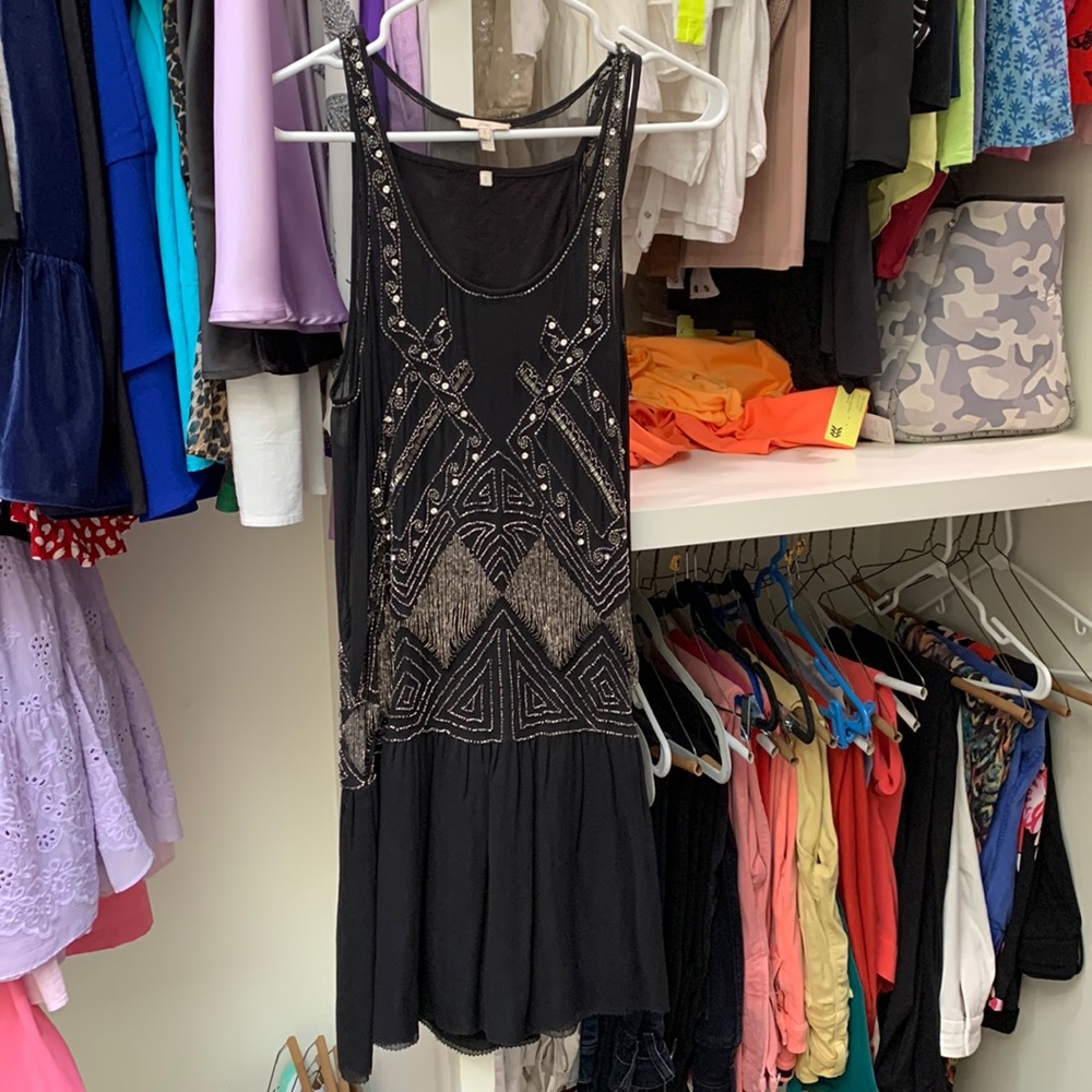 Joie beaded mini dress